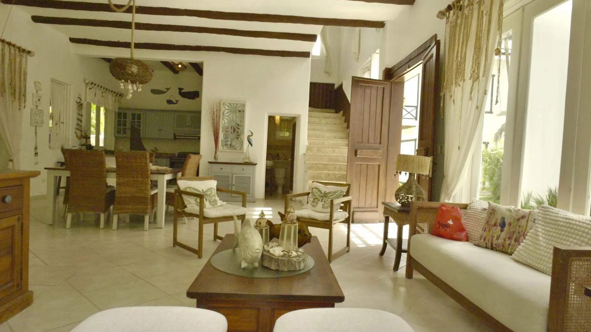 Villas Maranata Complex 5 Villas 3Brd Frontbeach 拉斯特拉纳斯 多米尼加共和国